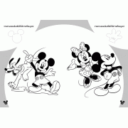 MICKEY MOUSE ระบายสีและเกมแสนสนุก FUN STARTS HERE